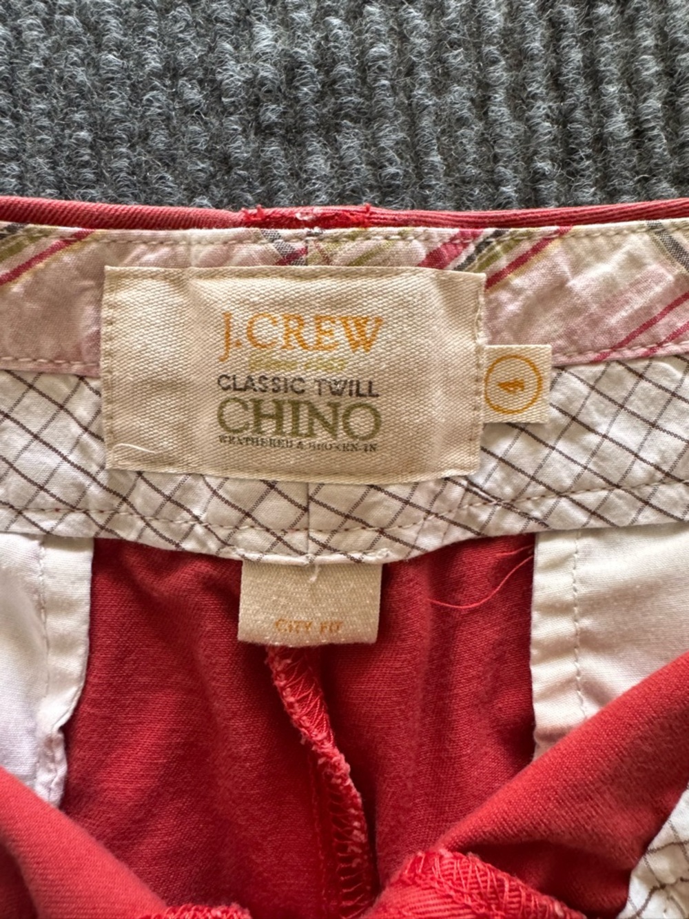 J. Crew classic twill City Fit Chino 100% Cotton Women's 4 - Picture 2 of 4